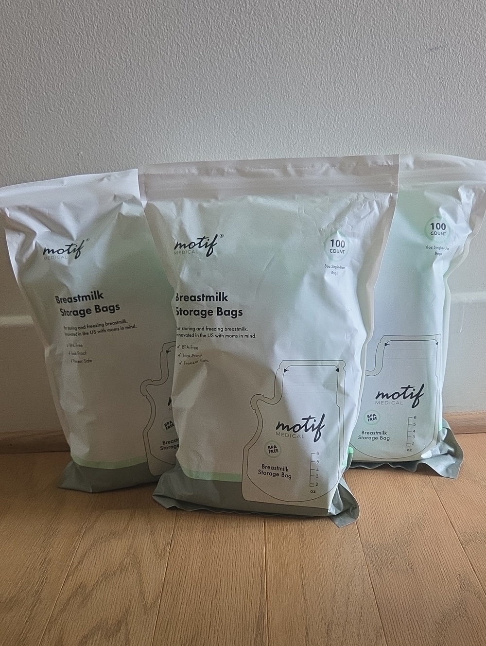 300 Motif Breastmilk Storage Bags